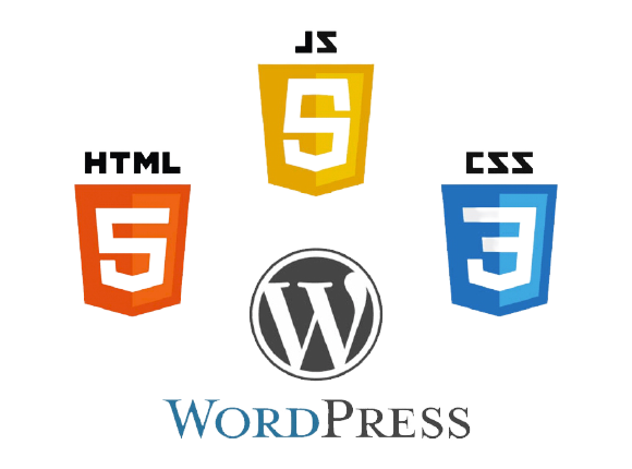 HTML5, CSS3, wordpress